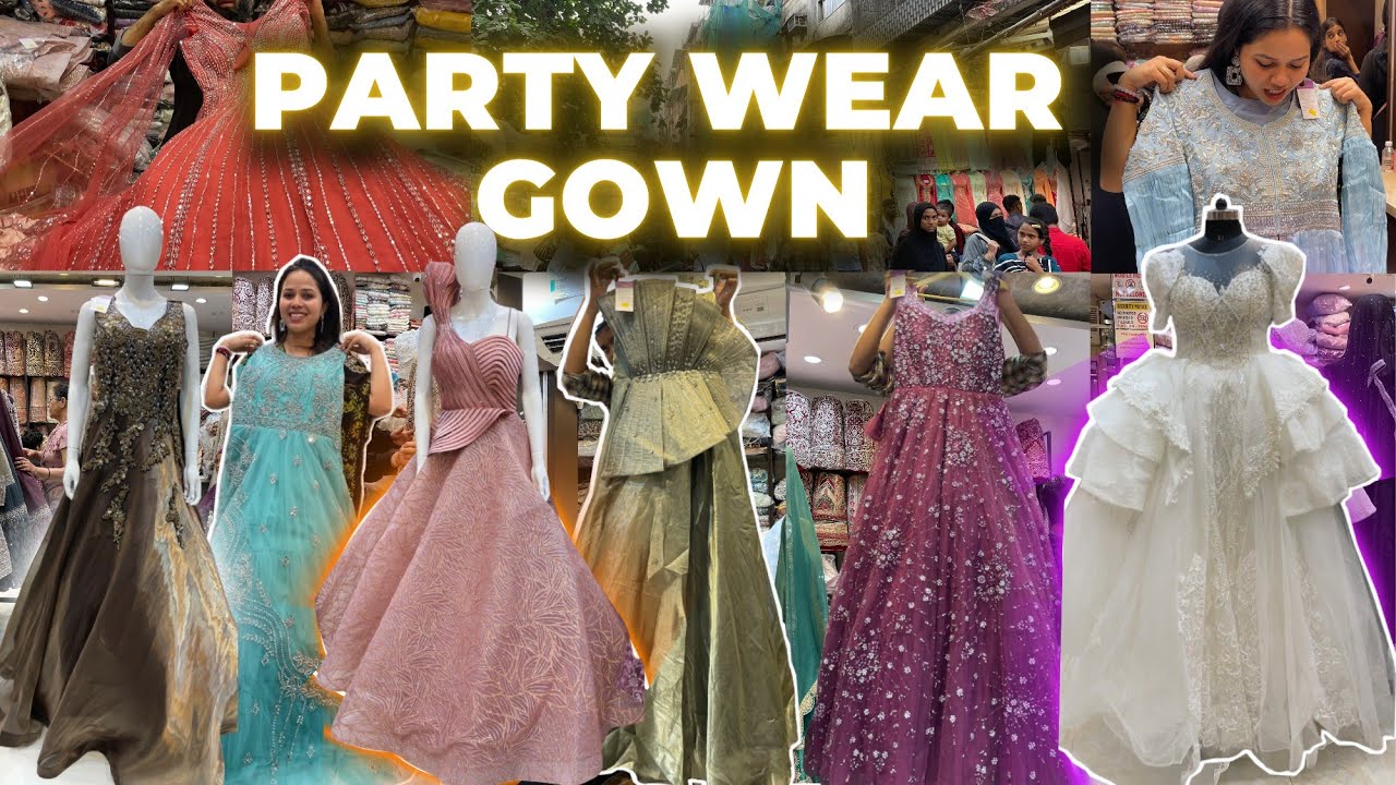 Ladies Gown Wholesalers, Floor Length Gown Wholesalers In Delhi, Women  Fancy Dress Suppliers